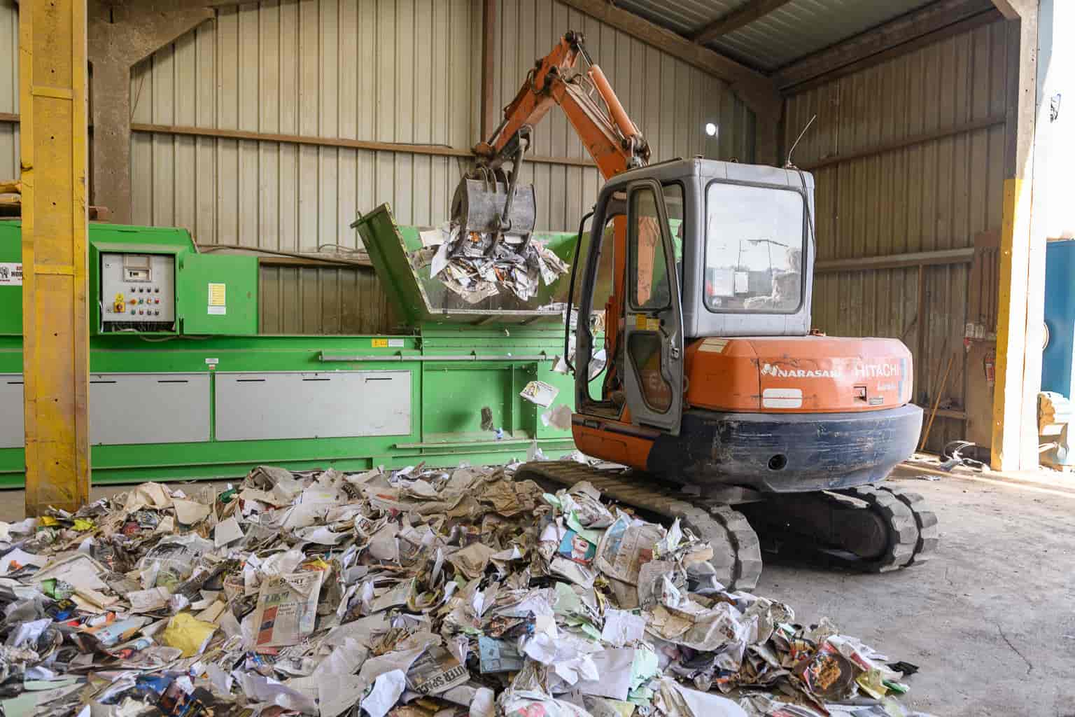 Paper & Cardboard Recycling at Budget Waste Management